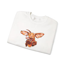Load image into Gallery viewer, Happy Vizsla Sweatshirt, Cozy Unisex Crewneck, Cute Gift for All Ages, Fun Apparel, Perfect for Casual Outings