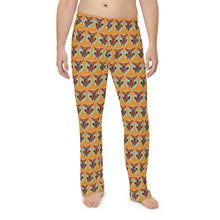 Load image into Gallery viewer, Vizsla Dad Pajama Pants - Men's Cozy All-Over Leaping Vizsla Print Loungewear
