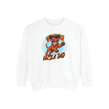 Load image into Gallery viewer, Vizsla Dad Sweatshirt - Cute Running Vizsla Dog Graphic Crewneck