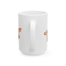 Load image into Gallery viewer, Joyful Vizsla Dog Lover's Ceramic Mug - Fun 11oz & 15oz Brew Buddy, Pet Lover Gift, Dog Themed Coffee Mug, Unique Presents for Vizsla Lovers