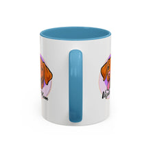 Load image into Gallery viewer, Mug, Happy Hungarian Vizsla Puppy Coffee Cup, Dog Lover Gift, Cute Pet Owner Present, Animal Theme Tea Mug, Dog Mom Mug