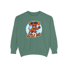 Load image into Gallery viewer, Vizsla Dad Sweatshirt - Cute Running Vizsla Dog Graphic Crewneck