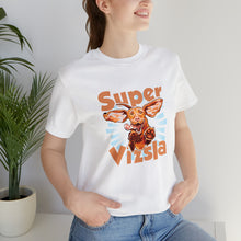 Load image into Gallery viewer, Super Vizsla Dog Unisex Jersey Short Sleeve Tee