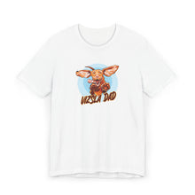 Load image into Gallery viewer, Vizsla Dad T-Shirt | Vizsla Dog Dad Tee, Cute Vizsla Illustration