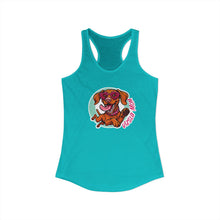 Load image into Gallery viewer, Vizsla Mom Racerback Tank Top - Next Level Women's Tank, Hungarian Vizsla Gift