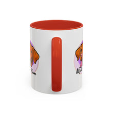 Load image into Gallery viewer, Mug, Happy Hungarian Vizsla Puppy Coffee Cup, Dog Lover Gift, Cute Pet Owner Present, Animal Theme Tea Mug, Dog Mom Mug