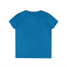 Load image into Gallery viewer, Cute Vizsla Illustration Ladies V-Neck T-Shirt