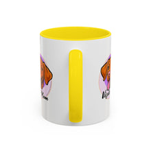 Load image into Gallery viewer, Mug, Happy Hungarian Vizsla Puppy Coffee Cup, Dog Lover Gift, Cute Pet Owner Present, Animal Theme Tea Mug, Dog Mom Mug