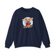 Load image into Gallery viewer, Vizsla Dad Sweatshirt | Vizsla Dog Illustration, Dog Lover Apparel