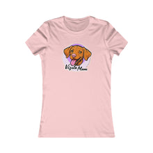 Load image into Gallery viewer, Vizsla Puppy Mom Graphic Tee, Hungarian Vizsla Dog Lover Shirt, Pet Parent Gift, Casual Wear, Animal Lover T-Shirt, Dog Mom Apparel