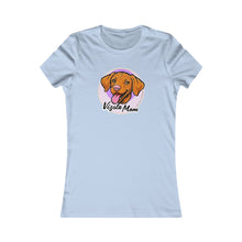 Load image into Gallery viewer, Vizsla Puppy Mom Graphic Tee, Hungarian Vizsla Dog Lover Shirt, Pet Parent Gift, Casual Wear, Animal Lover T-Shirt, Dog Mom Apparel