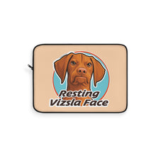 Load image into Gallery viewer, Resting Vizsla Face Laptop Sleeve | Dog Portrait, Pet Lover Accessory