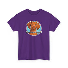 Load image into Gallery viewer, Surly Vizsla Dog Who Approved This Rain? T-Shirt | Funny Dog Tee