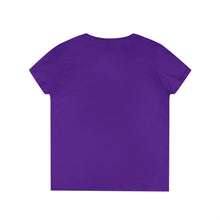 Load image into Gallery viewer, Cute Vizsla Illustration Ladies V-Neck T-Shirt