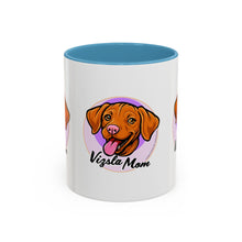 Load image into Gallery viewer, Mug, Happy Hungarian Vizsla Puppy Coffee Cup, Dog Lover Gift, Cute Pet Owner Present, Animal Theme Tea Mug, Dog Mom Mug