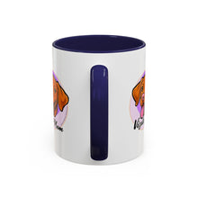Load image into Gallery viewer, Mug, Happy Hungarian Vizsla Puppy Coffee Cup, Dog Lover Gift, Cute Pet Owner Present, Animal Theme Tea Mug, Dog Mom Mug