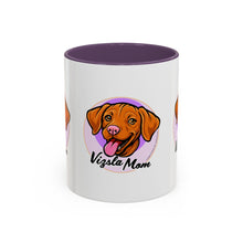 Load image into Gallery viewer, Mug, Happy Hungarian Vizsla Puppy Coffee Cup, Dog Lover Gift, Cute Pet Owner Present, Animal Theme Tea Mug, Dog Mom Mug