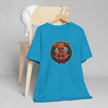 Load image into Gallery viewer, Festive Vizsla Dog Tee - Perfect for Pet Lovers, Holiday Wear, Christmas Gift, Casual Style, Family Gatherings