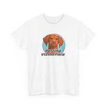 Load image into Gallery viewer, Resting Vizsla Face T-Shirt | Vizsla Dog Tee, Dog Lover Shirt