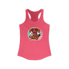 Load image into Gallery viewer, Vizsla Mom Racerback Tank Top - Next Level Women's Tank, Hungarian Vizsla Gift
