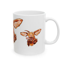 Load image into Gallery viewer, Joyful Vizsla Dog Lover's Ceramic Mug - Fun 11oz & 15oz Brew Buddy, Pet Lover Gift, Dog Themed Coffee Mug, Unique Presents for Vizsla Lovers