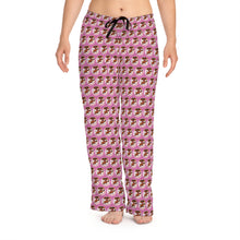 Load image into Gallery viewer, Vizsla Mom Pajama Pants | All-Over Print Pink Sleepwear