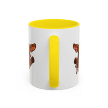 Load image into Gallery viewer, Happy Jumping Vizsla Mug | Accent Coffee Mug 11oz 15oz