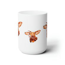 Load image into Gallery viewer, Super Vizsla White Ceramic Mug 15oz Hungarian Vizsla Puppy Dog Gift