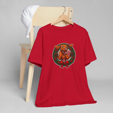 Load image into Gallery viewer, Festive Vizsla Dog Tee - Perfect for Pet Lovers, Holiday Wear, Christmas Gift, Casual Style, Family Gatherings