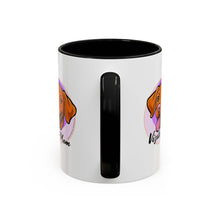 Load image into Gallery viewer, Mug, Happy Hungarian Vizsla Puppy Coffee Cup, Dog Lover Gift, Cute Pet Owner Present, Animal Theme Tea Mug, Dog Mom Mug