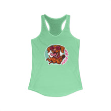 Load image into Gallery viewer, Vizsla Mom Racerback Tank Top - Next Level Women's Tank, Hungarian Vizsla Gift
