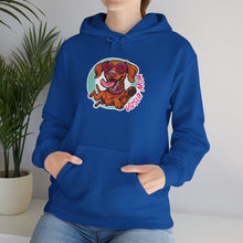 Load image into Gallery viewer, Vizsla Mom Hoodie - Colorful Cartoon Hungarian Vizsla Graphic Sweatshirt, Dog Mom Gift