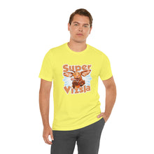 Load image into Gallery viewer, Super Vizsla Dog Unisex Jersey Short Sleeve Tee