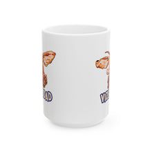 Load image into Gallery viewer, Vizsla Dog Illustration Mug | Vizsla dad Ceramic Coffee Mug, 11oz or 15oz