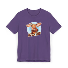 Load image into Gallery viewer, Vizsla Dad T-Shirt | Vizsla Dog Dad Tee, Cute Vizsla Illustration