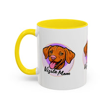 Load image into Gallery viewer, Mug, Happy Hungarian Vizsla Puppy Coffee Cup, Dog Lover Gift, Cute Pet Owner Present, Animal Theme Tea Mug, Dog Mom Mug