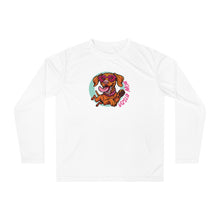 Load image into Gallery viewer, Vizsla Mom Long Sleeve Performance Shirt – Cute Vizsla in Sunglasses Pup Graphic