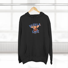 Load image into Gallery viewer, Vizsla Life Unisex Hoodie for Everyday Comfort, Perfect Gift for Friends and Family Cozy Hooded Sweatshirt for the Hungarian Vizsla Lover