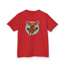Load image into Gallery viewer, Vizsla Kids Shirt, Jumping Puppy Tee, Cute Vizsla Dog T-Shirt for Boys and Girls, Toddler Youth Vizsla Lover Gift, Hungarian Pointer
