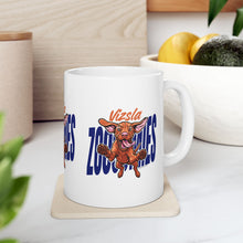 Load image into Gallery viewer, Mug - Happy Vizsla Puppy with Zoomies perfect for Hungarian Vizsla dog lovers