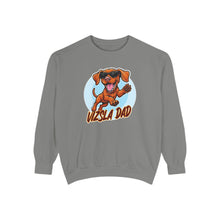 Load image into Gallery viewer, Vizsla Dad Sweatshirt - Cute Running Vizsla Dog Graphic Crewneck
