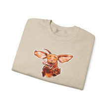 Load image into Gallery viewer, Happy Vizsla Sweatshirt, Cozy Unisex Crewneck, Cute Gift for All Ages, Fun Apparel, Perfect for Casual Outings