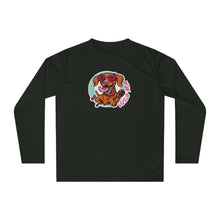 Load image into Gallery viewer, Vizsla Mom Long Sleeve Performance Shirt – Cute Vizsla in Sunglasses Pup Graphic