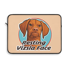 Load image into Gallery viewer, Resting Vizsla Face Laptop Sleeve | Dog Portrait, Pet Lover Accessory