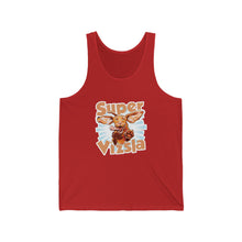 Load image into Gallery viewer, Super Vizsla Unisex Jersey Tank