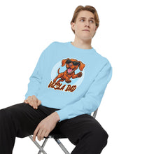 Load image into Gallery viewer, Vizsla Dad Sweatshirt - Cute Running Vizsla Dog Graphic Crewneck