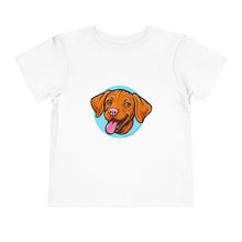 Load image into Gallery viewer, Happy Hungarian Vizsla Puppy Toddler Tee, Kids T-Shirt, Dog Lover Gift, Cute Animal Shirt, Pet Owner Clothing, Children's Apparel