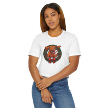 Load image into Gallery viewer, Festive Vizsla Dog Tee - Perfect for Pet Lovers, Holiday Wear, Christmas Gift, Casual Style, Family Gatherings