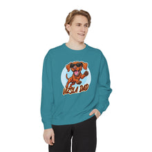 Load image into Gallery viewer, Vizsla Dad Sweatshirt - Cute Running Vizsla Dog Graphic Crewneck