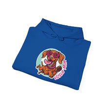 Load image into Gallery viewer, Vizsla Mom Hoodie - Colorful Cartoon Hungarian Vizsla Graphic Sweatshirt, Dog Mom Gift